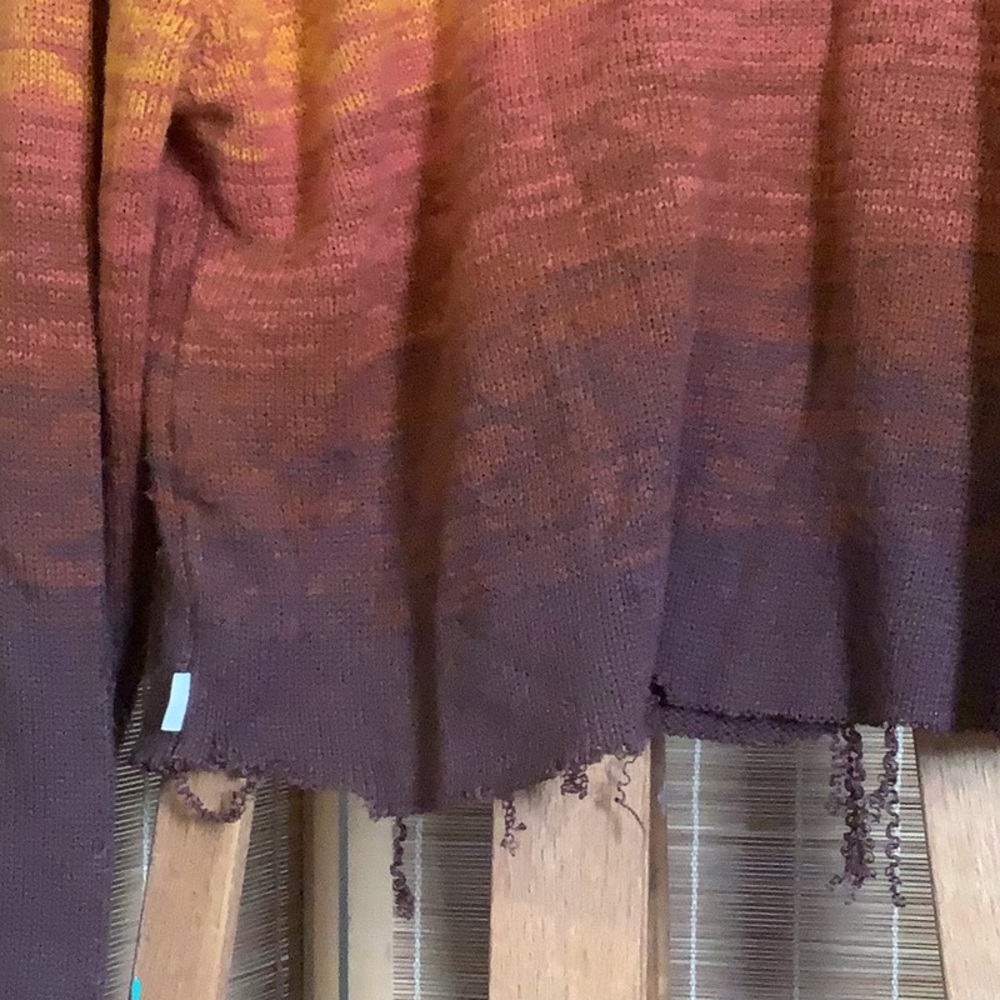 Urban Outfitters Yellow and Brown Gradient Sweater - Picture 6 of 6
